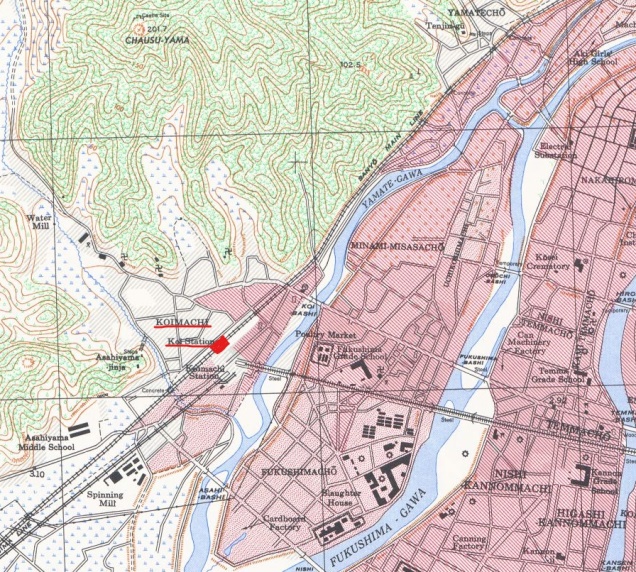 1945年米軍による広島地図_koi
