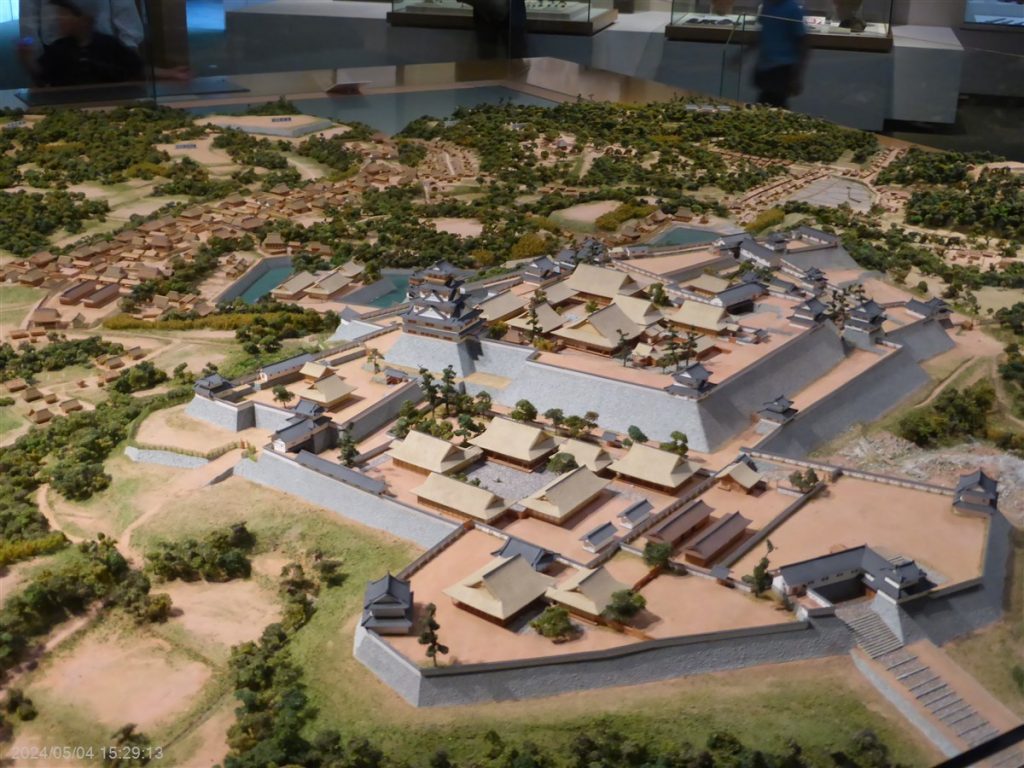 肥前名護屋城ジオラマ